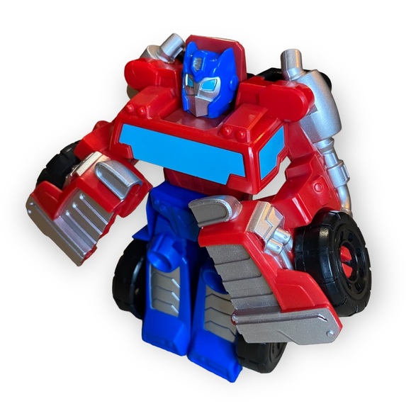 3/$12 Red and Blue Transformer Action Figure - Picture 2 of 6